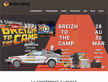 Tablet Screenshot of breizhcamp.org